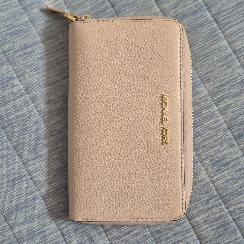 Michael Kors Blush Leather Wallet